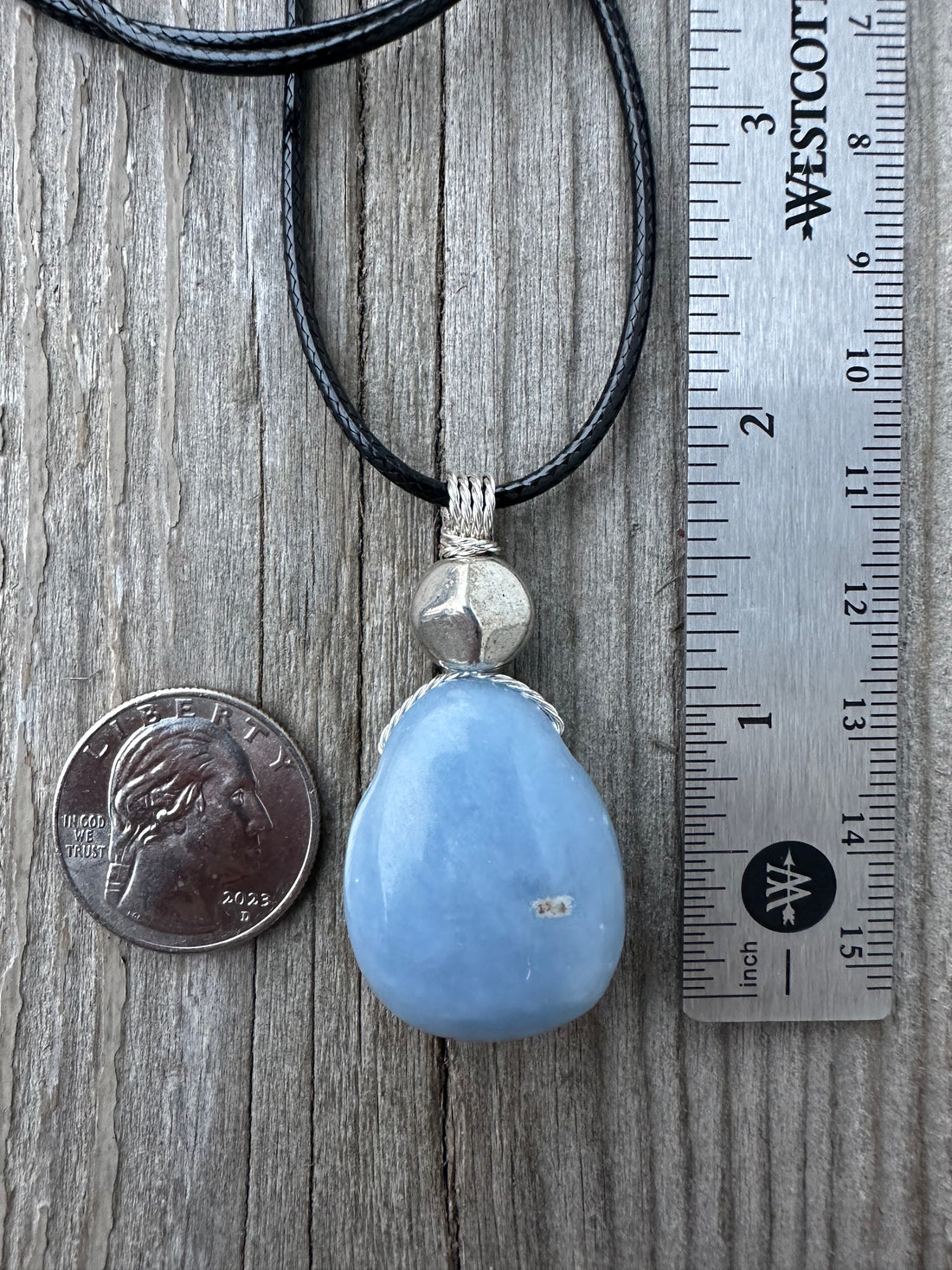 Angelite for Awareness and Connection to Angel Realm