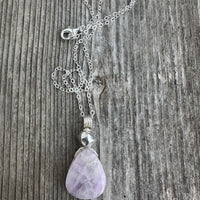 Kunzite for Protection, Intuition and Heart Awareness.