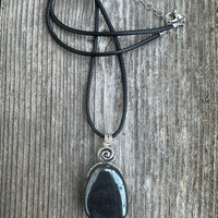 Hematite Necklace for Grounding and Willpower.
