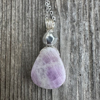 Kunzite for Protection, Intuition and Heart Awareness.