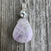 Kunzite for Protection, Intuition and Heart Awareness.