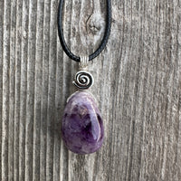 Amethyst for Tranquility, Awakening, and Peace.