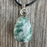 Tree Agate for Grounding and Balance.