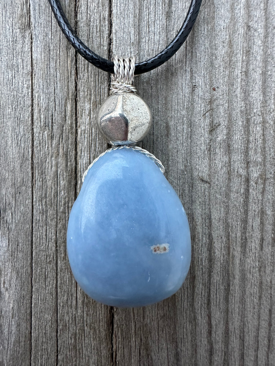 Angelite for Awareness and Connection to Angel Realm