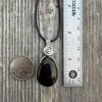 Jet Necklace to Awaken Kundalini Energies