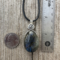 Labradorite Pendant for Transformation, Protection and Consciousness