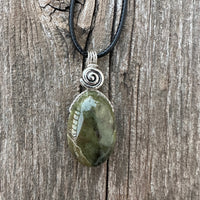 Vesuvianite for Releasing Fear, Manifesting Desires and Unleashing Creativity. Swirl for Consciousness.