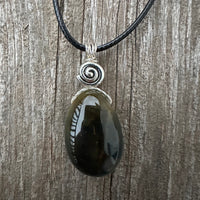 Nellite for Transformation & Protection. Swirl to Signify Consciousness
