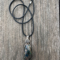 Azurite with Malachite for Higher Consciousness, Grounding and Amplifying Energy. Swirl to Signify Consciousness.