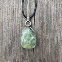 Epidote in Prehnite for Raising Vibration and Intention.
