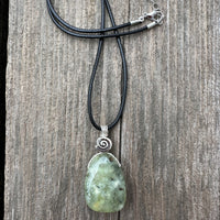 Epidote in Prehnite for Raising Vibration and Intention.