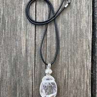 Angel Aura Quartz for Awakening and Releasing Karmic Ties. Swirl to Signify Consciousness.