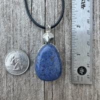 Dumortierite Pendant for Bringing Synchronization to Further Your Dreams.