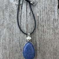 Dumortierite Pendant for Bringing Synchronization to Further Your Dreams.
