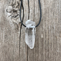 Clear Quartz Crystal Point for Amplifying Energy, Patience and Protection.