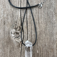 Clear Quartz Crystal Point for Amplifying Energy, Patience and Protection.