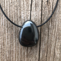 Hematite Necklace for Grounding and Willpower.