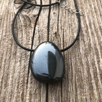 Hematite Necklace for Grounding and Willpower.