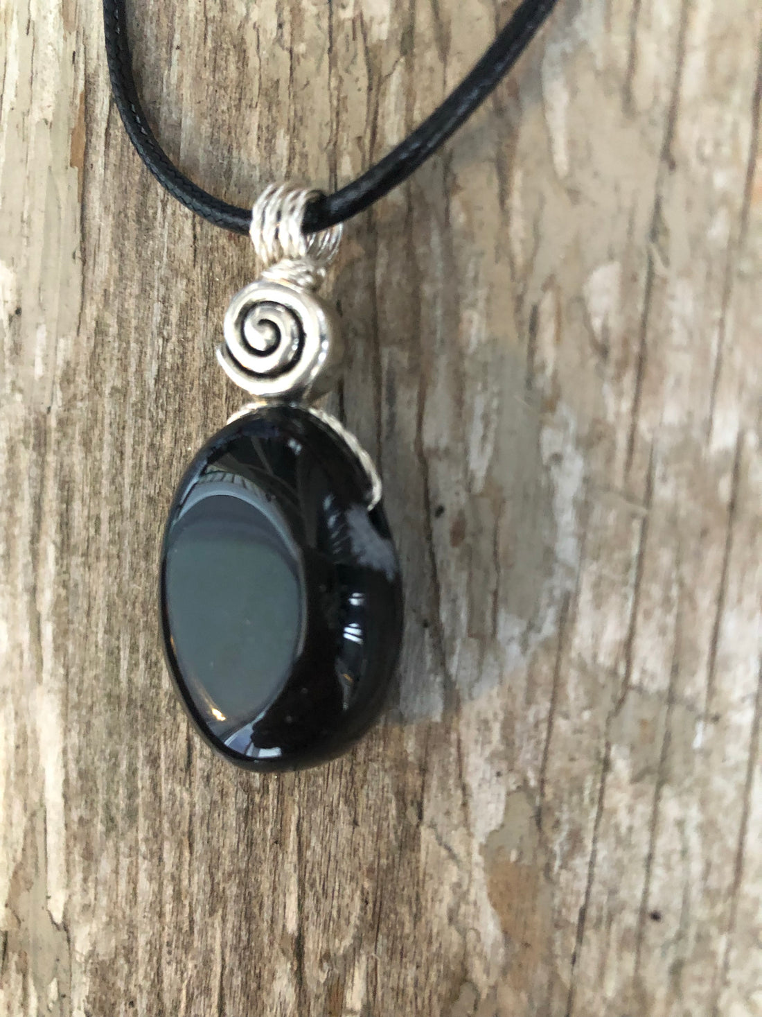 Snowflake Obsidian for Balance. Swirl for Higher Consciousness.