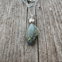Labradorite Pendant for Transformation, Protection and Consciousness