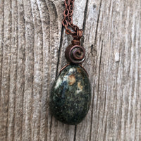 Preseli Bluestone Necklace for Protection & Psychic Growth