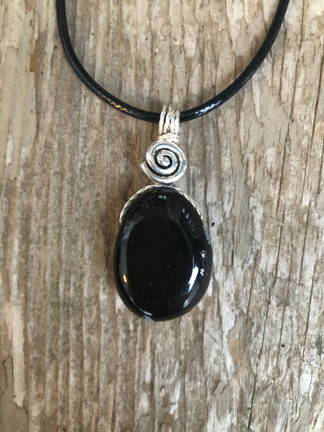 Snowflake Obsidian for Balance. Swirl for Higher Consciousness.