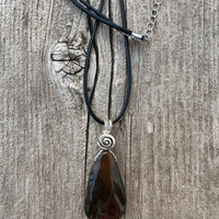 Condor Agate for Abundance, Positivity and Grounding. Swirl toSignify Consciousness.