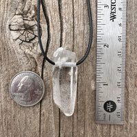 Clear Quartz Crystal Point for Amplifying Energy, Patience and Protection.