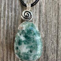 Tree Agate for Grounding and Balance.