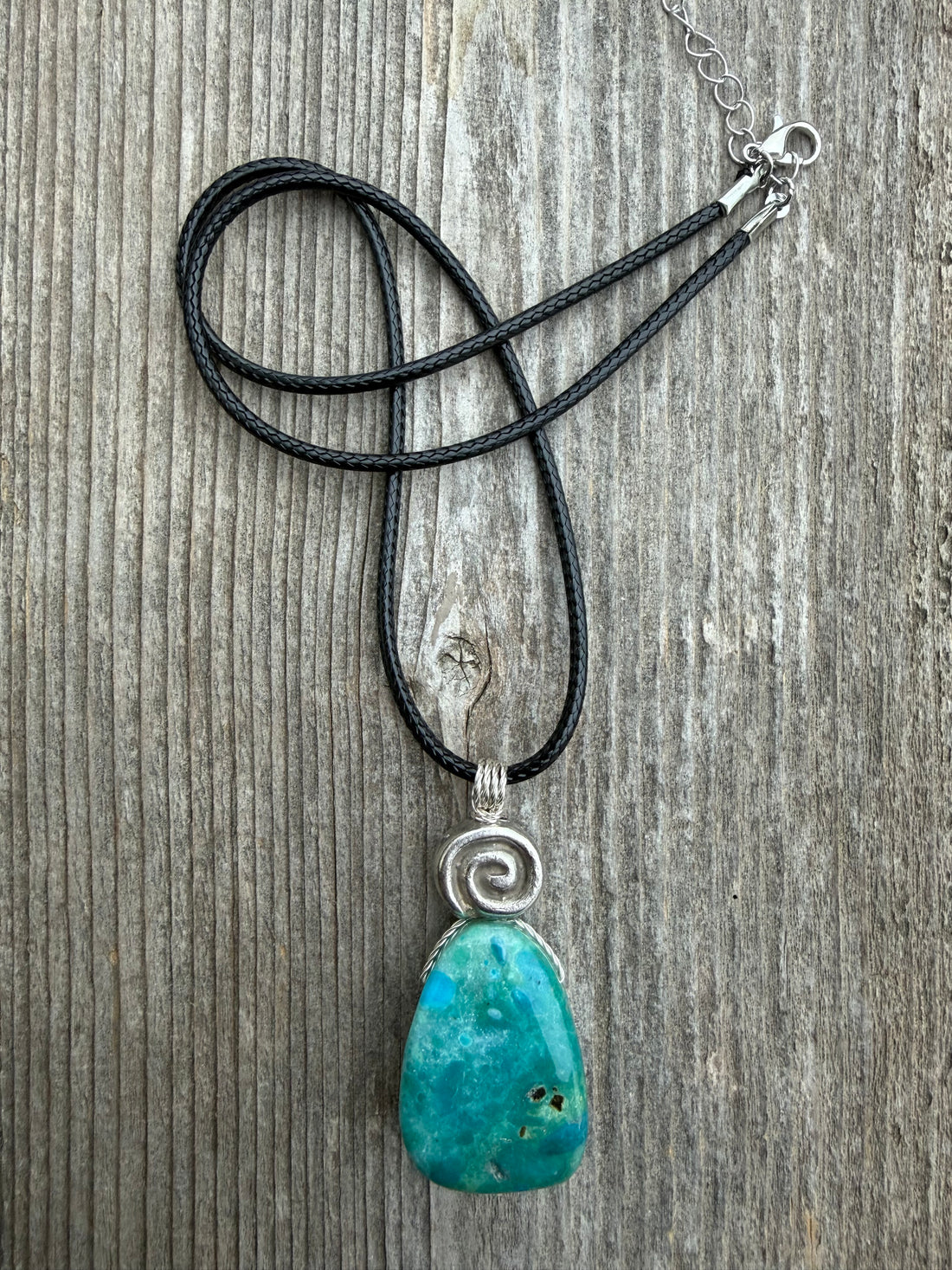 Atacama Opal Necklace for Positivity, Balance and Zest for Life.