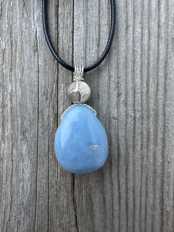 Angelite for Awareness and Connection to Angel Realm