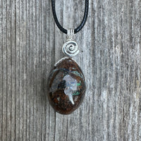 Zaranite for Awakening, Protection and Inner Peace. 18 inch Cable Included.