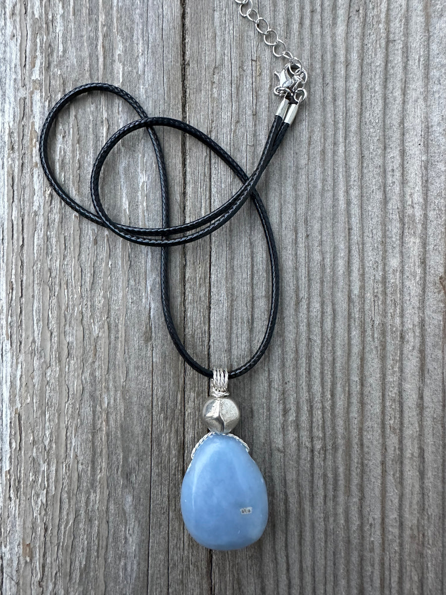 Angelite for Awareness and Connection to Angel Realm