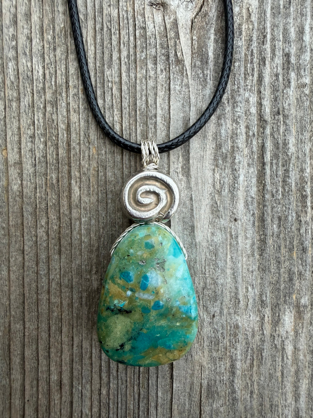 Atacama Opal Necklace for Positivity, Balance and Zest for Life.