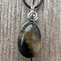 Nellite for Transformation & Protection. Swirl to Signify Consciousness
