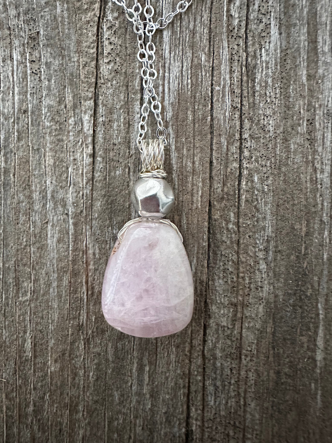 Kunzite for Protection, Intuition and Heart Awareness.