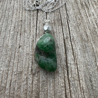 Green (Tsavorite) Garnet for Growth, Rejuvenation and Vitality.