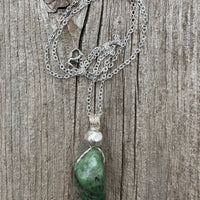 Green (Tsavorite) Garnet for Growth, Rejuvenation and Vitality.