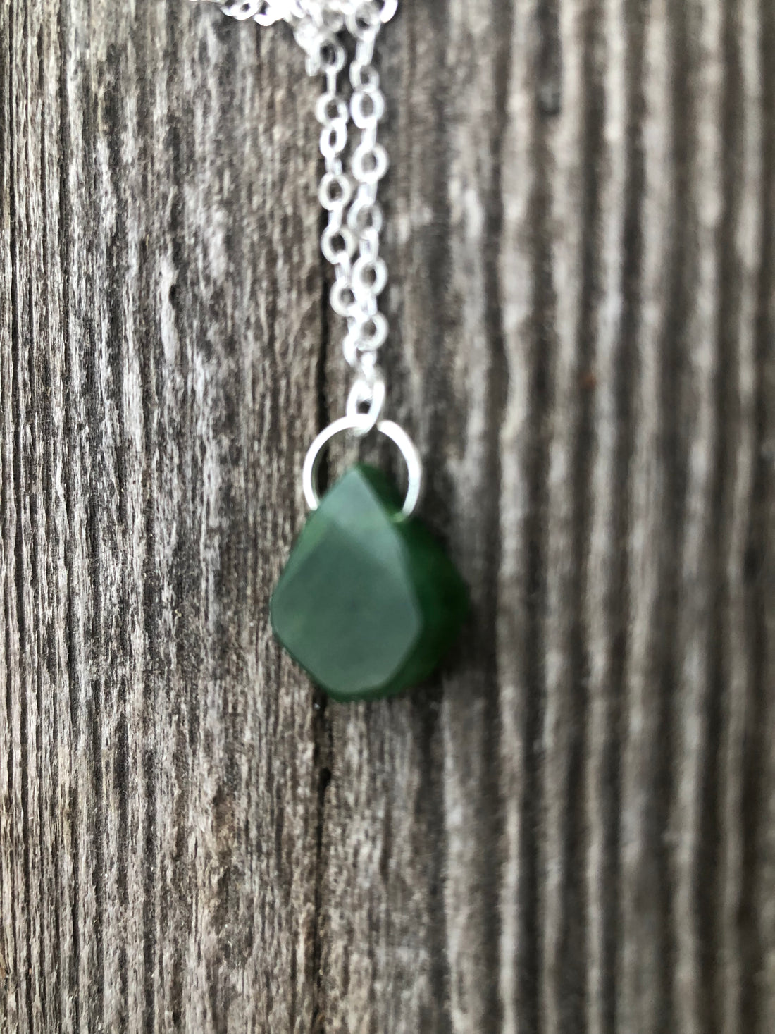 Canadian Jade For Protection, Self-Confidence and Awareness. Pewter Accent Piece.