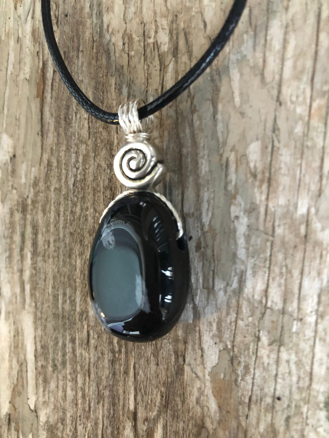 Snowflake Obsidian for Balance. Swirl for Higher Consciousness.