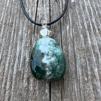 Tree Agate for Grounding and Balance.