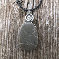 Cobalt Calcite for Love and Empathy. Swirl to Signify Consciousness.