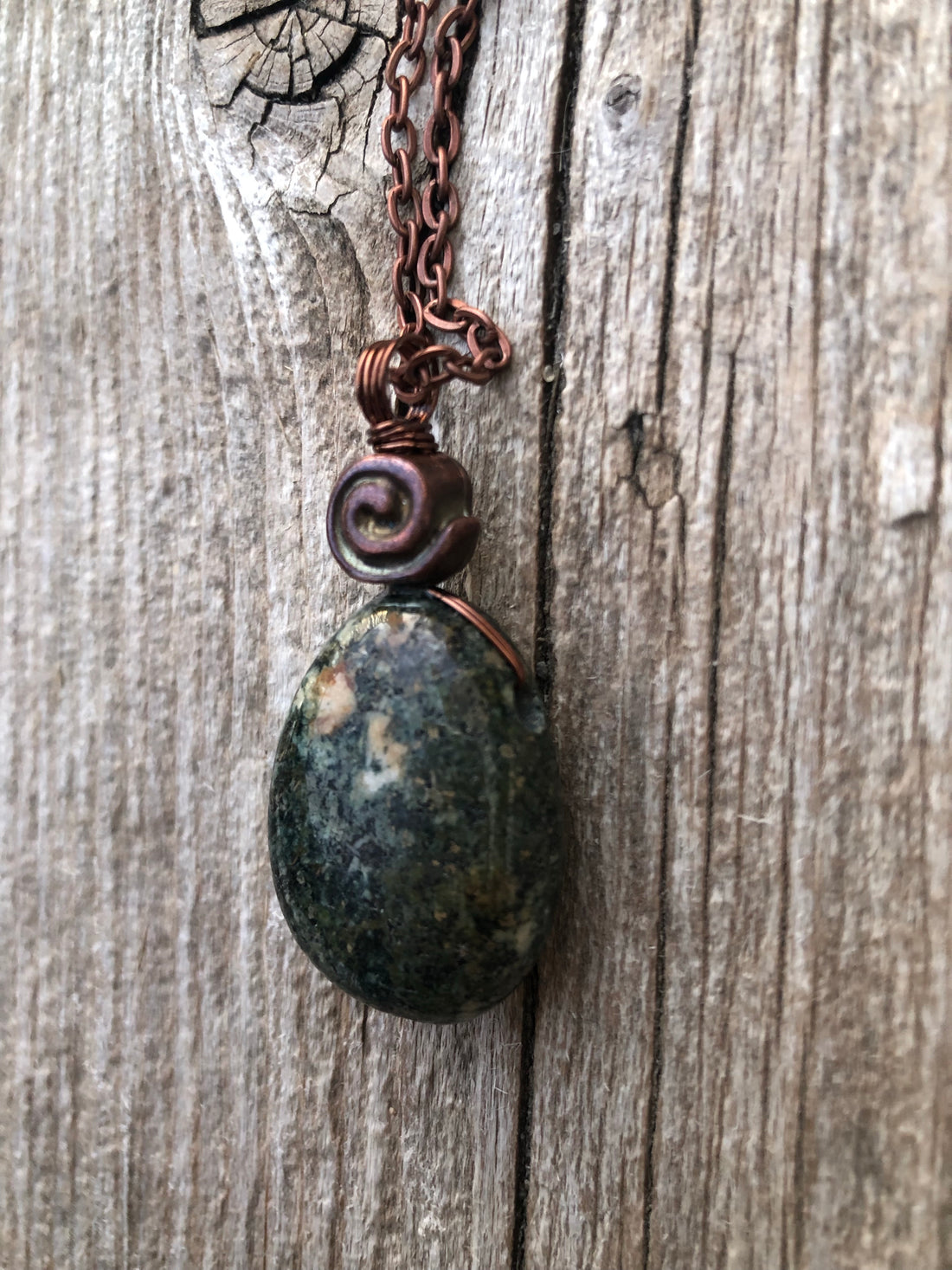 Preseli Bluestone Necklace for Protection & Psychic Growth