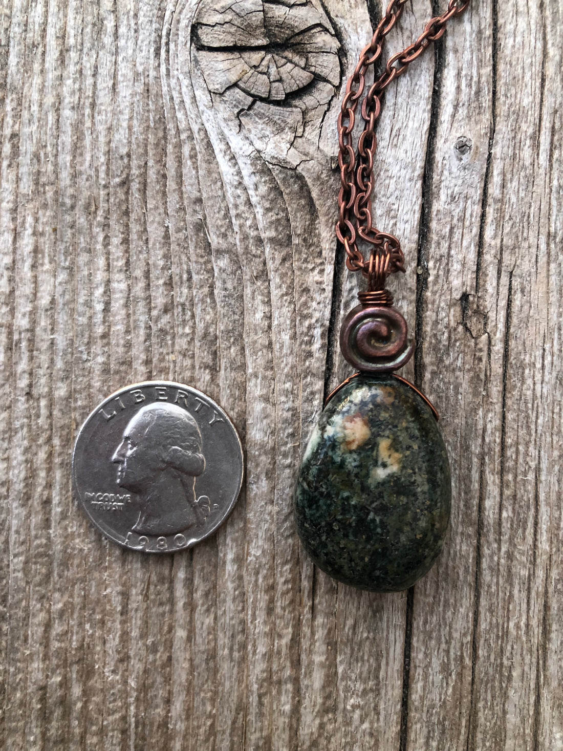 Preseli Bluestone Necklace for Protection & Psychic Growth