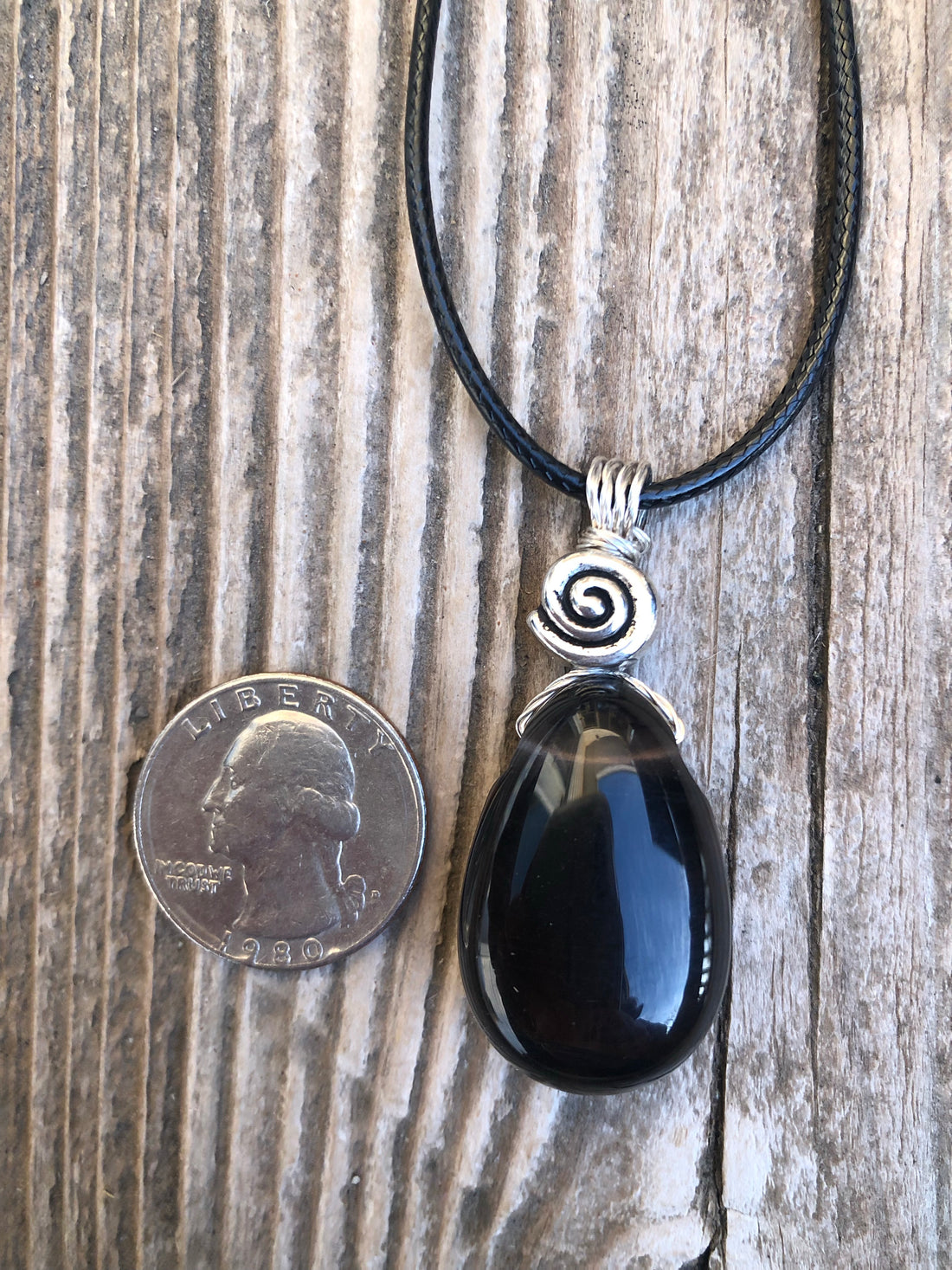 Midnight Lace Obsidian Release, Truth and Growth. Swirl to Signify Consciousness.