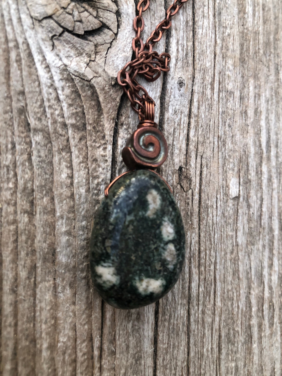 Preseli Bluestone Necklace for Protection & Psychic Growth