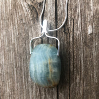 Aragonite Pendant For Grounding and Past Life Regression.