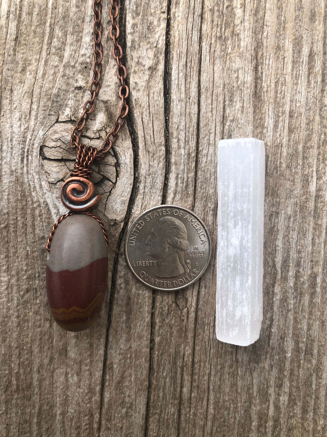 Shiva Lingam for Vitality, Stability, and Awakening Kundalini Energies. Swirl to Signify Consciousness. Selenite Stick Included