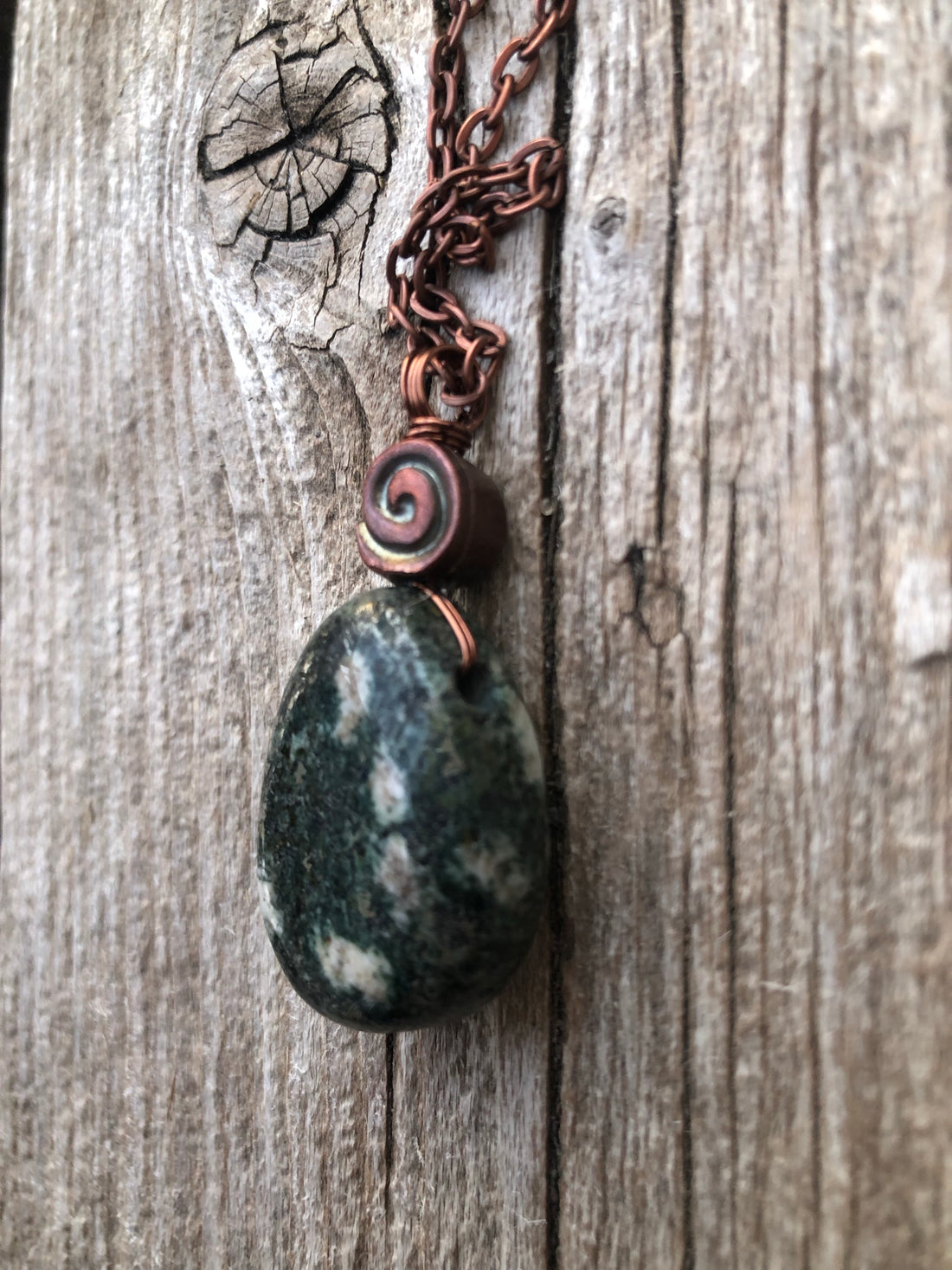 Preseli Bluestone Necklace for Protection & Psychic Growth