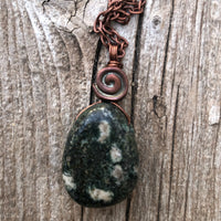 Preseli Bluestone Necklace for Protection & Psychic Growth